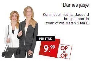 dames jasje
