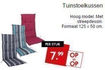 tuinstoelkussen