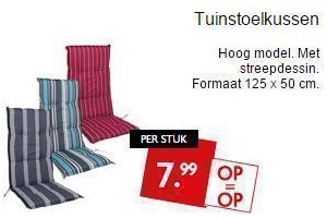 tuinstoelkussen