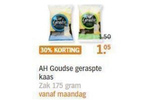 ah goudse geraspte kaas