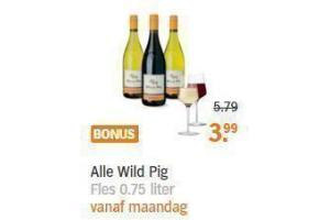 alle wild pig