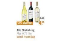 alle nederburg