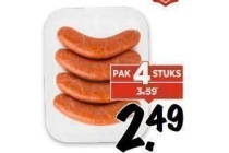 runderbraadworsten