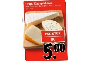 frans kaasplateau