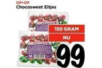 chocosweet eitjes