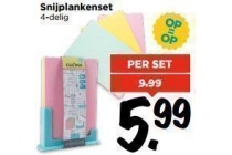 snijplankenset 4 delig