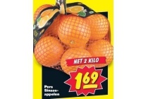perssinaasappelen 2 kilo voor eur1 69