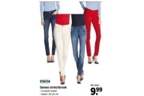 dames stretchbroek