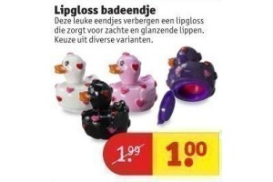 lipgloss badeendje