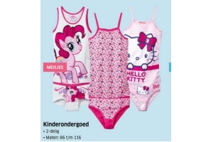 kinderondergoed meisjes