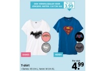 dames of heren t shirt