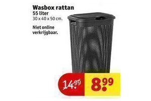 wasbox rattan
