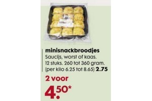 minisnackbroodjes