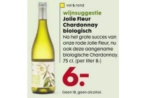 jolie fleur chardonnay biologisch