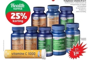 trekpleister vitamine b en c