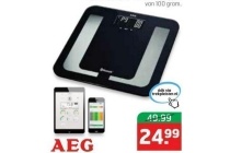 aeg bluetooth weegschaal 150 ml