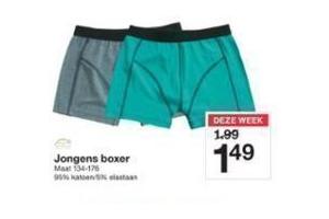 jongens boxer voor eur1 49