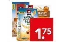 quaker compleet havermout granola muesli of repen