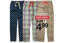 dames pyjamabroek voor eur4 99