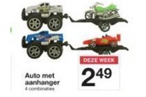 auto met aanhanger voor eur2 49