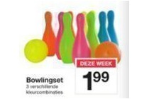 bowlingset voor eur1 99