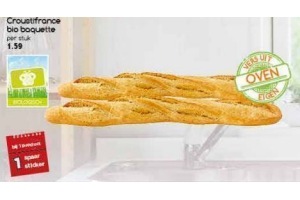croustifrance bio baguette