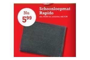 schoonloopmat rapido