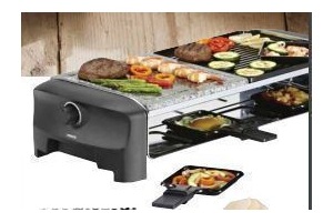 princess raclette stone en grill party voor eur42 95