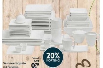 servies squito voor eur0 79