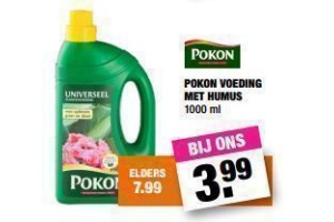 pokon voeding met humus