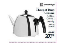 theepot duet classic voor eur37 99