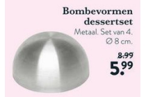 bombevormen dessert