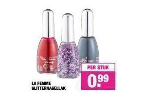 la femme glitternagellak