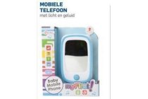 action mobiele telefoon