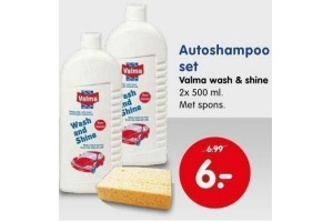 autoshampoo set