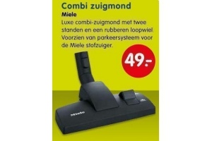 miele combi zuigmond