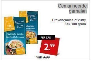 gemarineerde garnalen