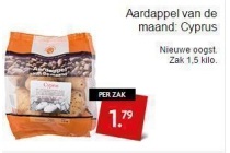 aardappel van de maand cyprus