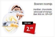 boeren roomijs