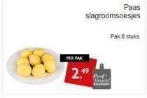 paas slagroomsoesjes