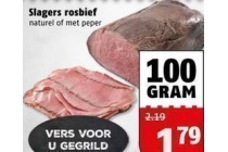 slagers rosbief