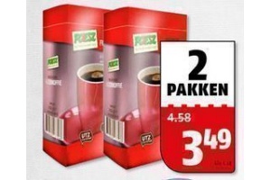 poiesz roodmerk filterkoffie