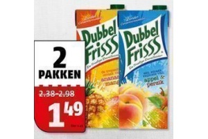 diverse soorten dubbelfrisss