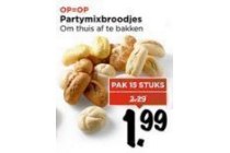 partymixbroodjes