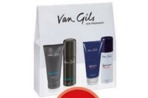 van gils cadeauset between sheets en frosted mini s showergel en deo