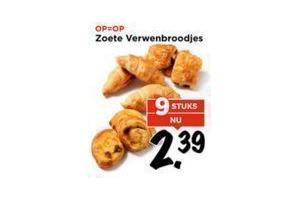 zoete verwenbroodjes