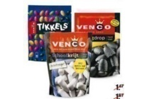 tikkels of venco drop stazakken