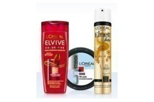 alle elvive shampoo of conditioner studio line haarstyling of elnett haarspray