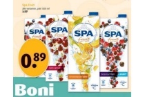 spa fruit