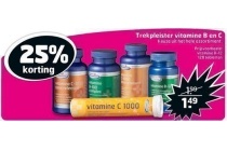 trekpleister vitamine b en c